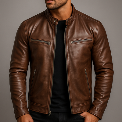 Barger Vintage Leather Jacket