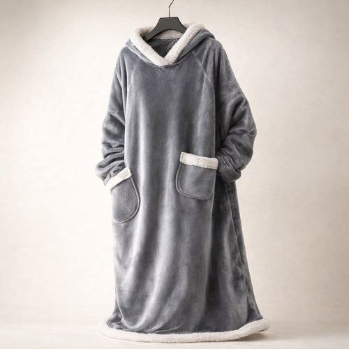 Serena Hooded Plush Robe