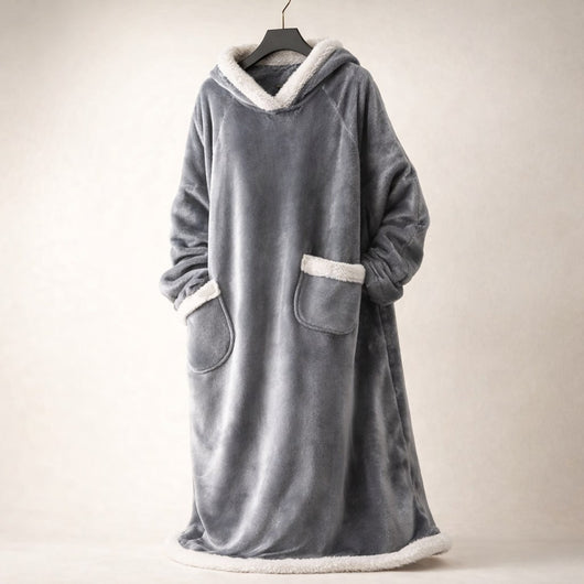 Serena Hooded Plush Robe