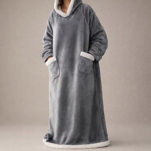 Serena Hooded Plush Robe