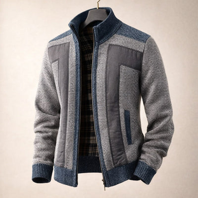 Rafael Lined Knit Zip Jacket