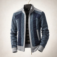 Rafael Lined Knit Zip Jacket