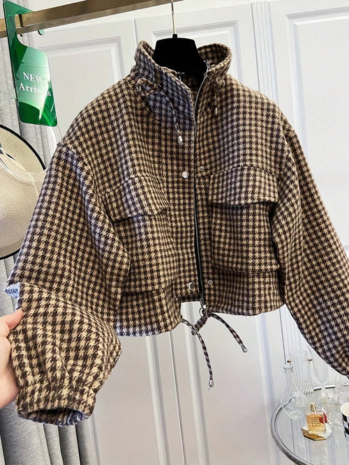 The Sienna Gingham Jacket